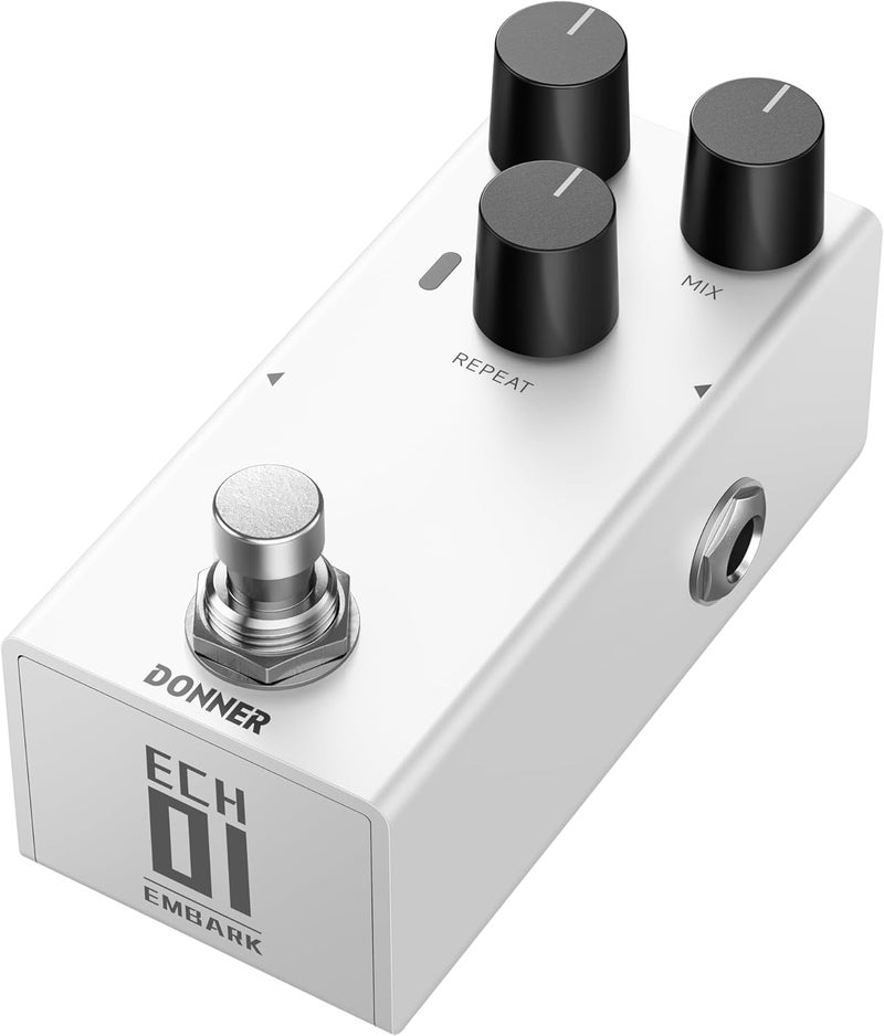 Donner EMBARK 01 ECHO Delay Guitar Pedal, DIY Shell, Electric Guitar, Analog Guitar Effect Pedal, true bypass - Image 1